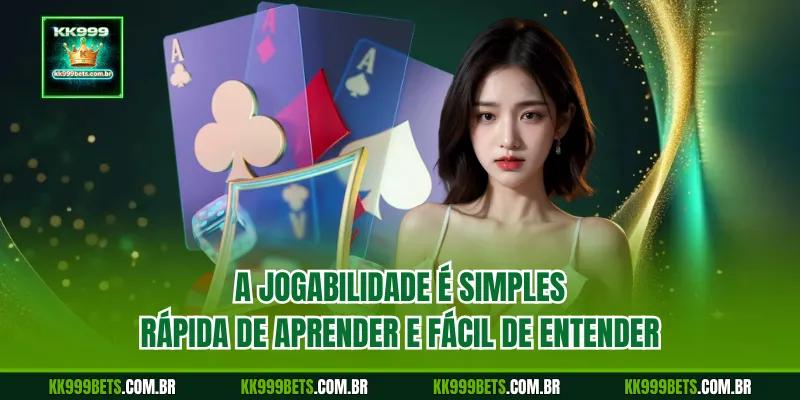 A jogabilidade é simples, rápida de aprender e fácil de entender