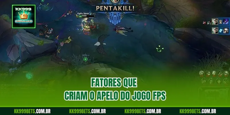 Fatores que Criam o Apelo do Jogo FPS